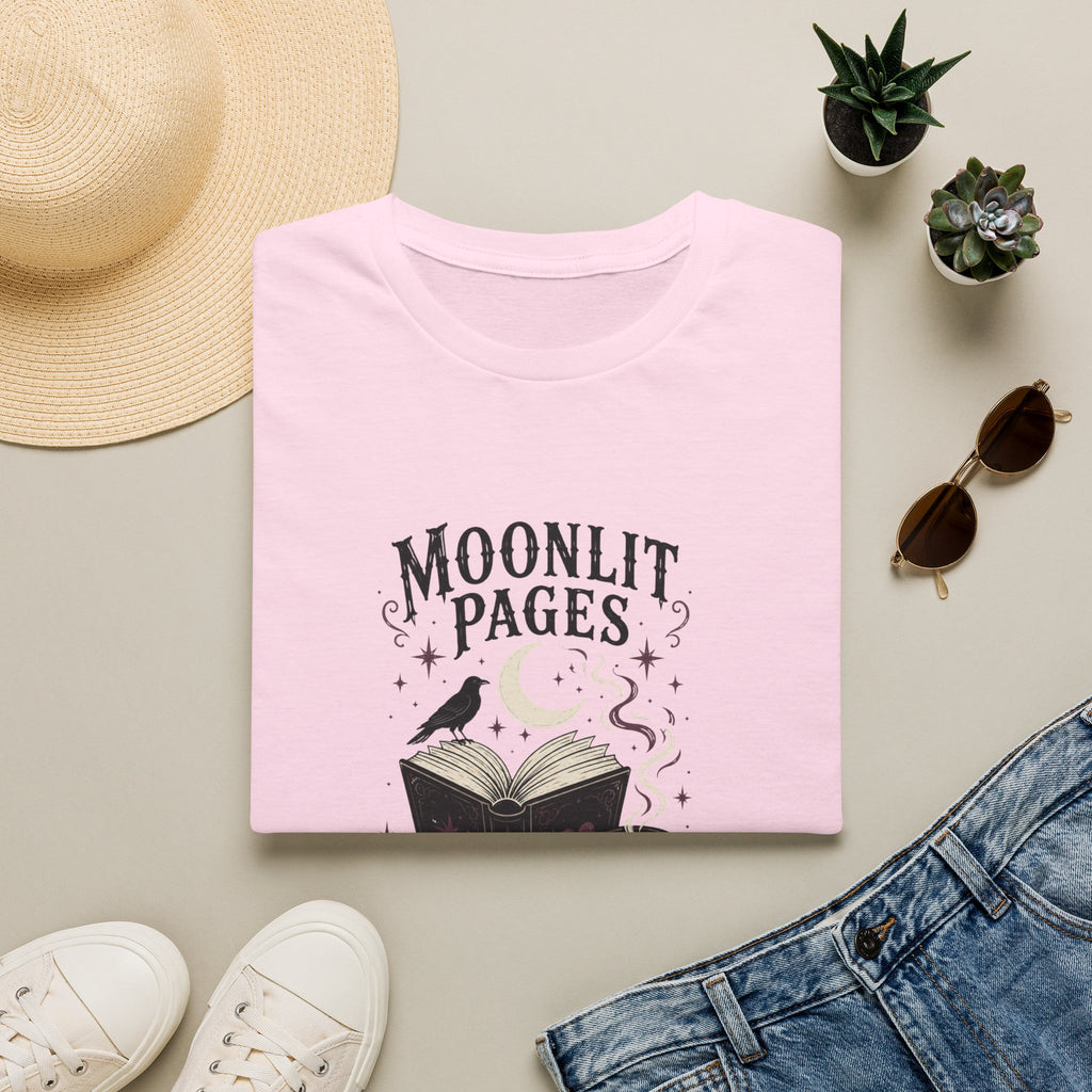 Moonlit Pages & Midnight Coffee T-Shirt