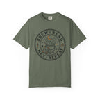 Brew Read Hex Repeat Circle Badge T-Shirt