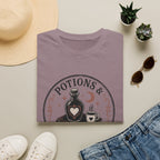 Potions & Plot Twists  Circle Badge T-Shirt