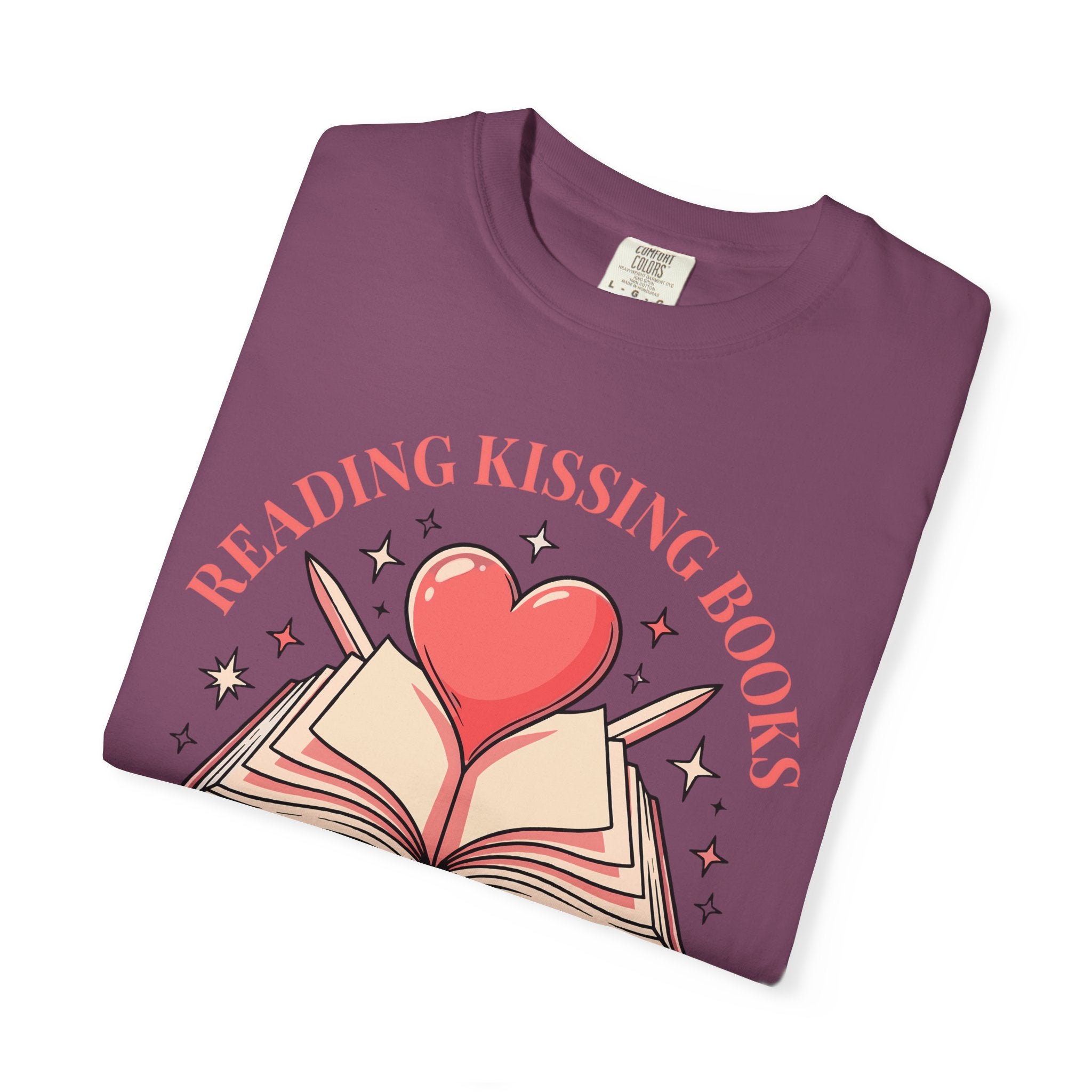 Reading Kissing Books With Swords T-Shirt