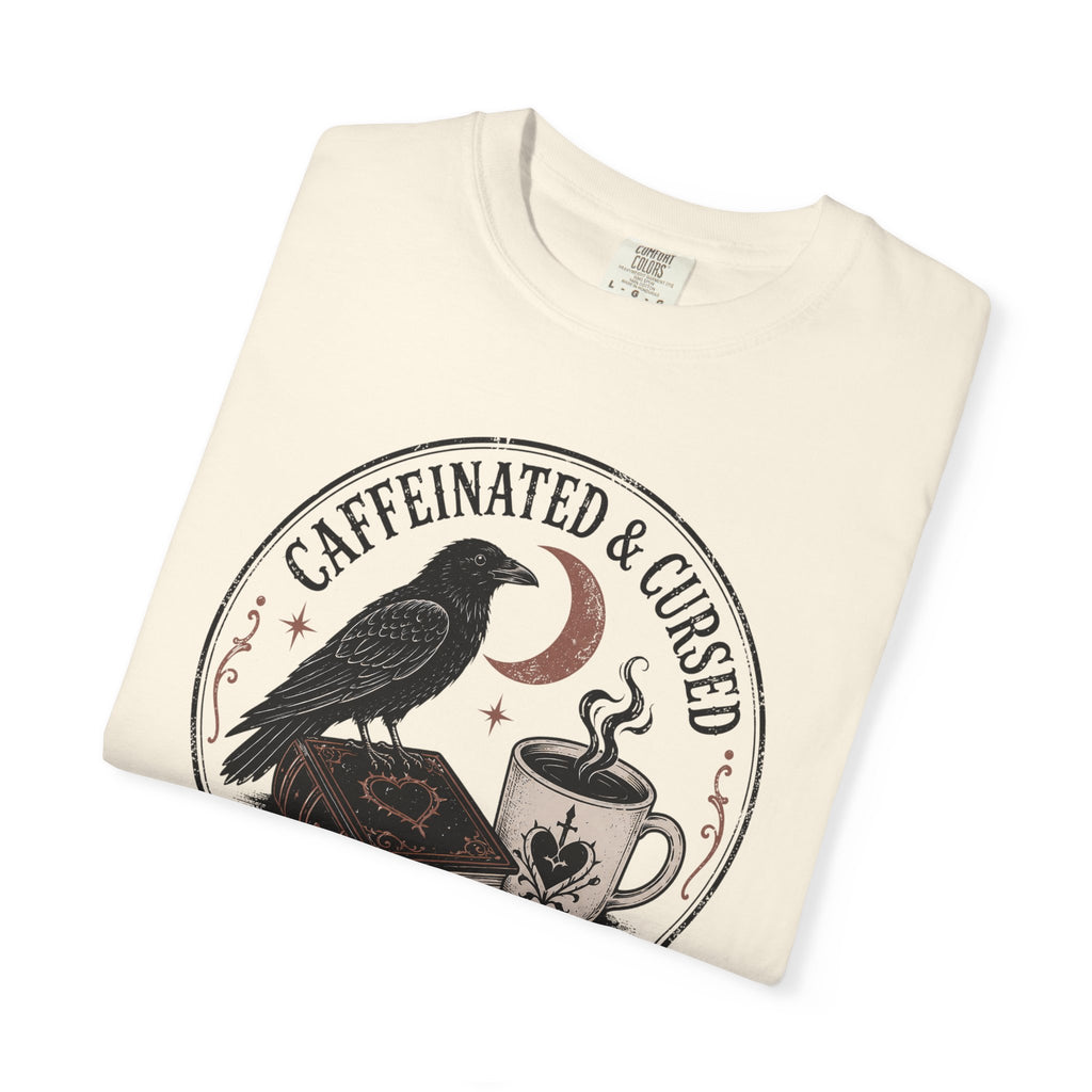 Caffeinated & Cursed Bookshop After Dark T-Shirt