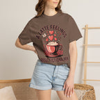 A Latte Feelings About Fictional Men T-Shirt