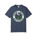 Green Brew Read Hex Repeat Circle Badge T-Shirt