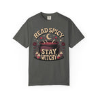Read Spicy Stay Witchy Cauldron T-Shirt