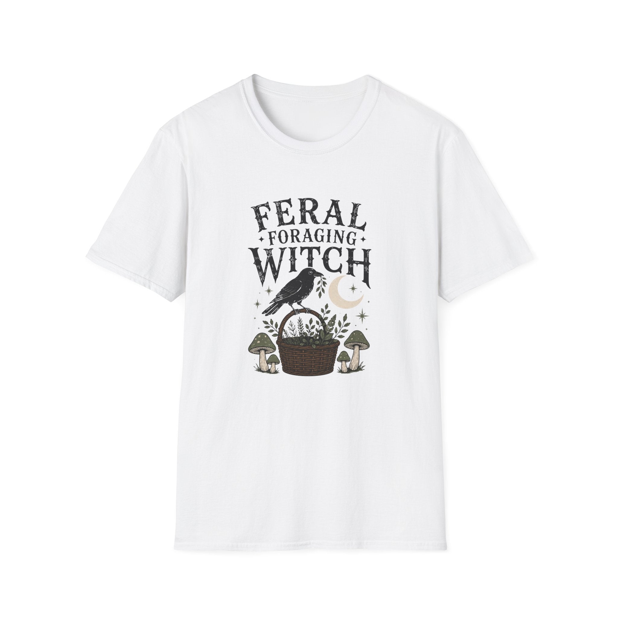 Feral Foraging Witch T-Shirt