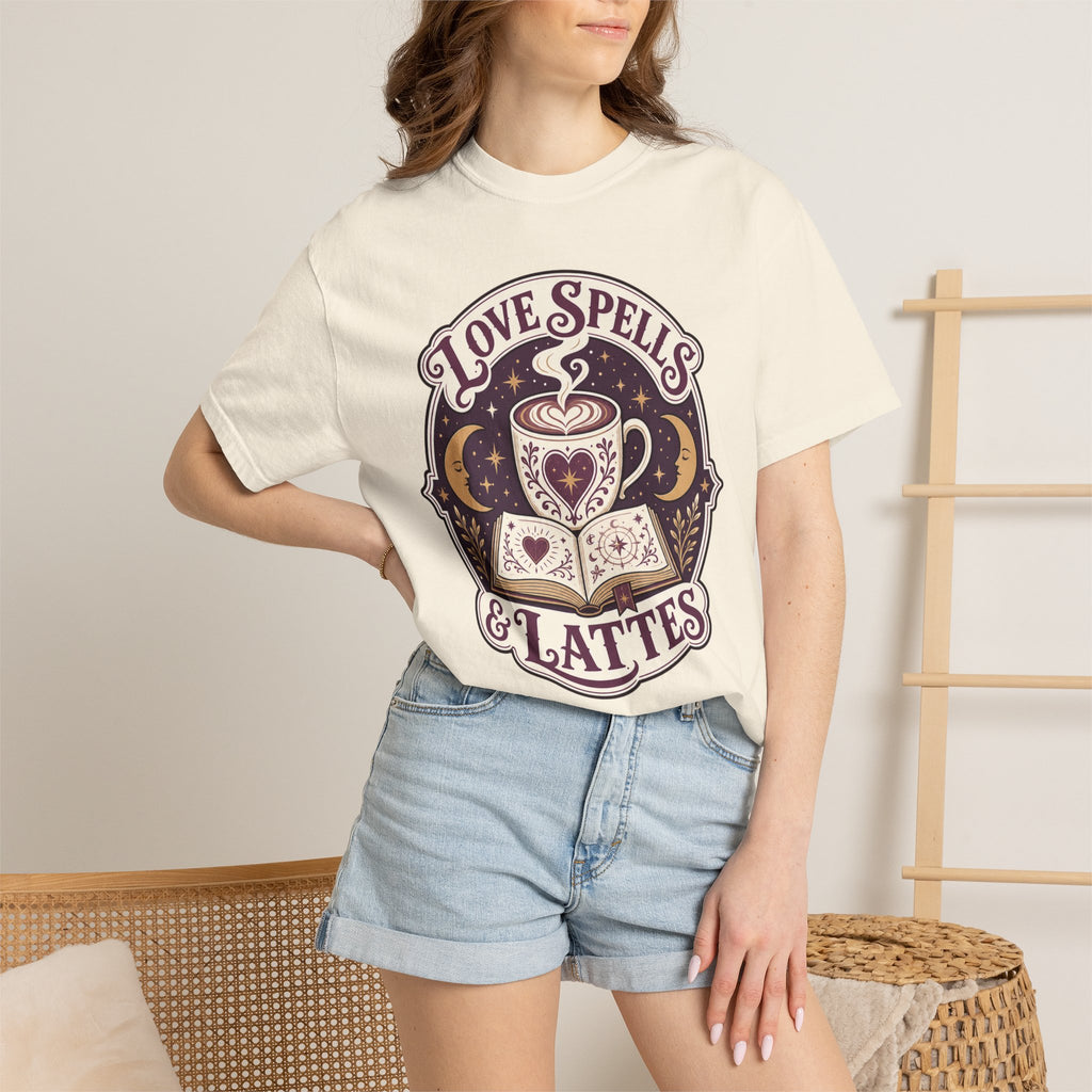 Love Spells & Lattes Crest T-Shirt