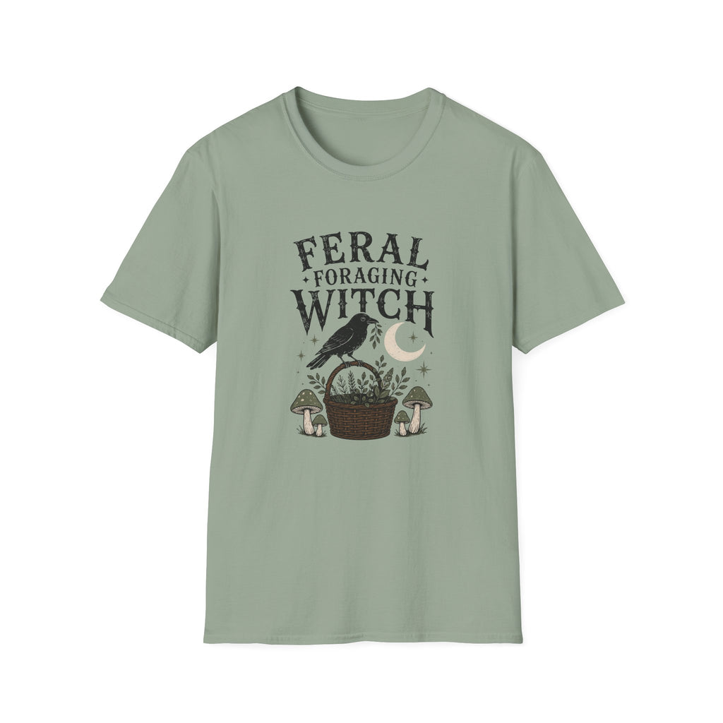 Feral Foraging Witch T-Shirt