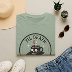 Til Death Do Us Read Circle Badge T-Shirt