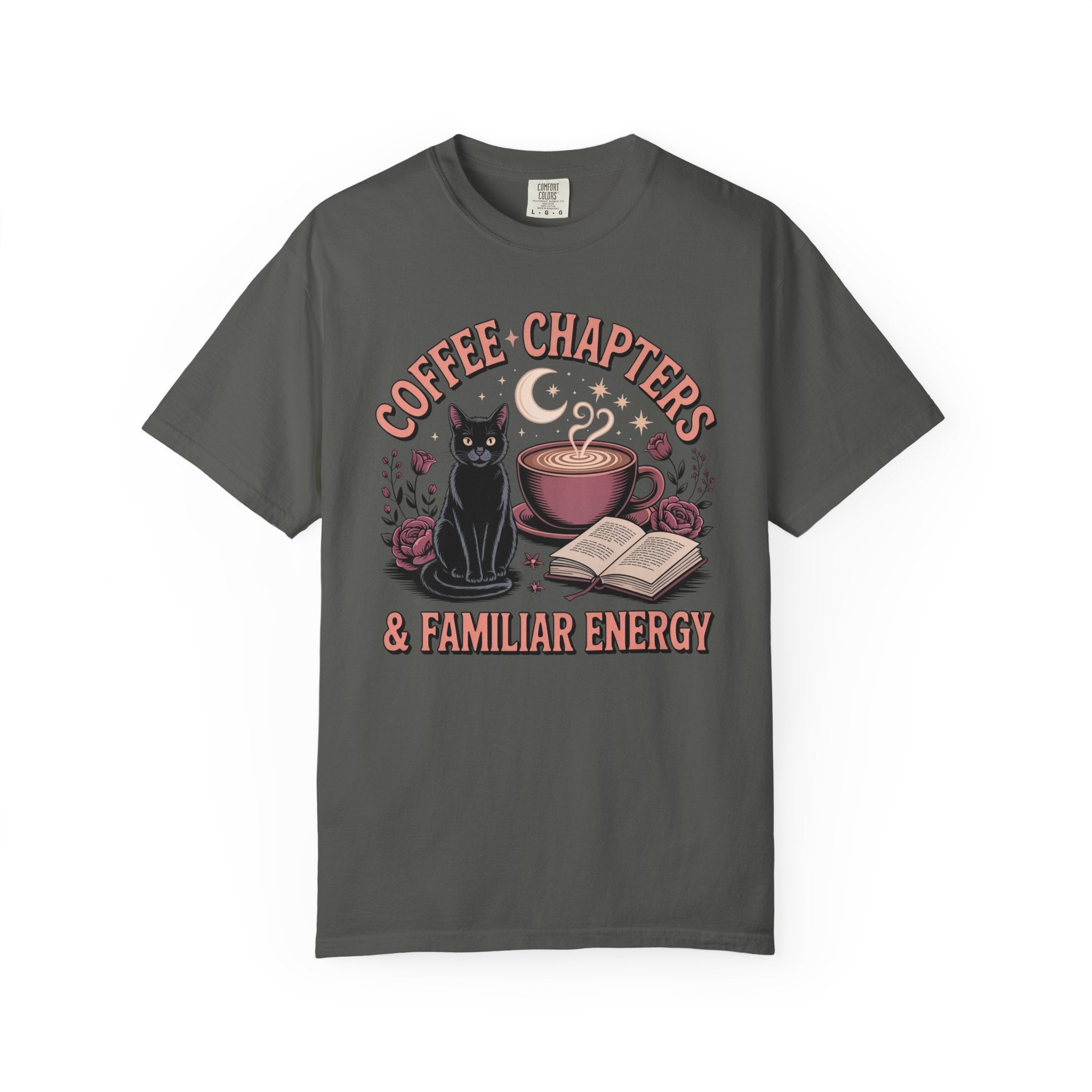 Coffee Chapters & Familiar Energy T-Shirt