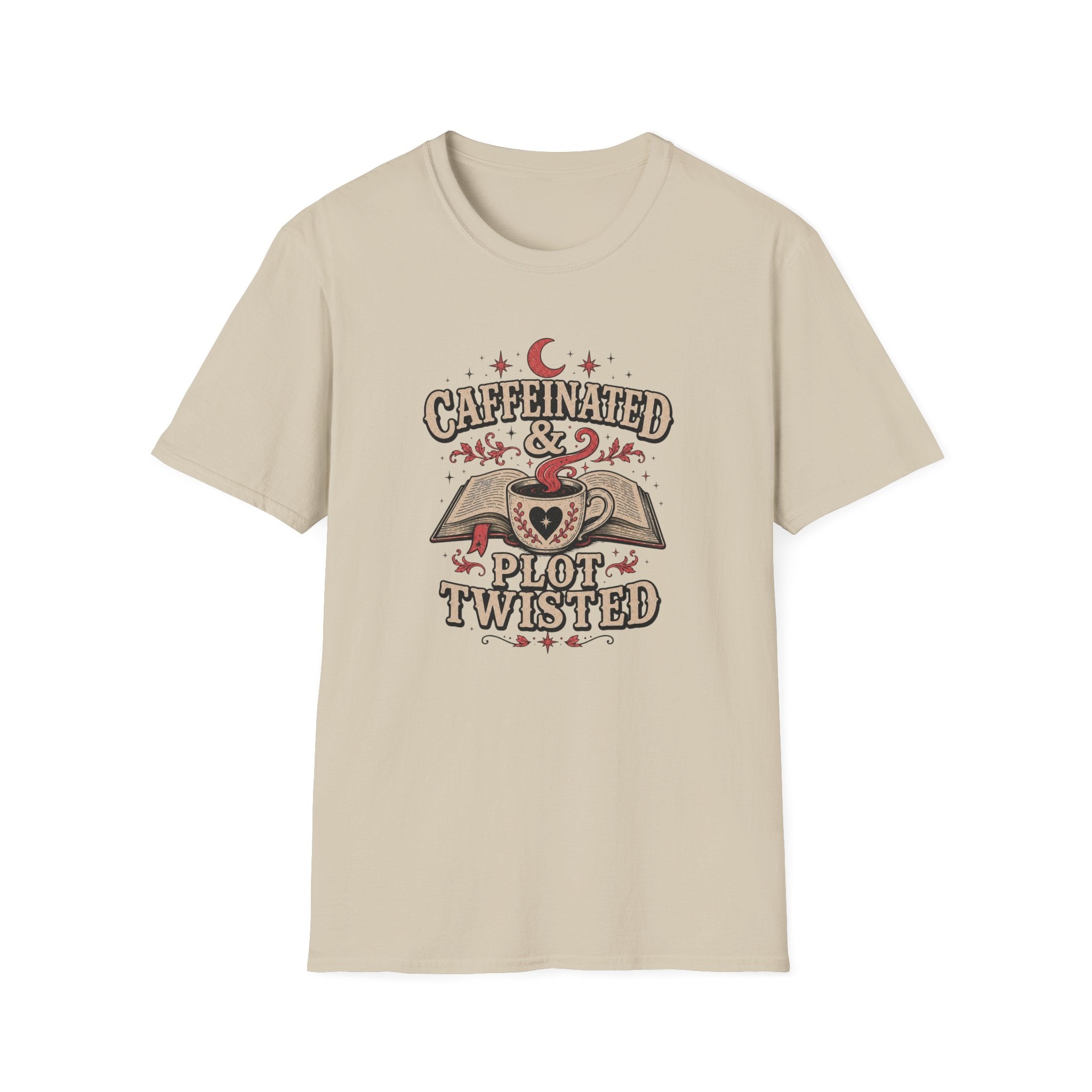 Caffeinated & Plot Twisted  T-Shirt