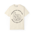 Powered By Coffee & Morally Gray Villains T-Shirt