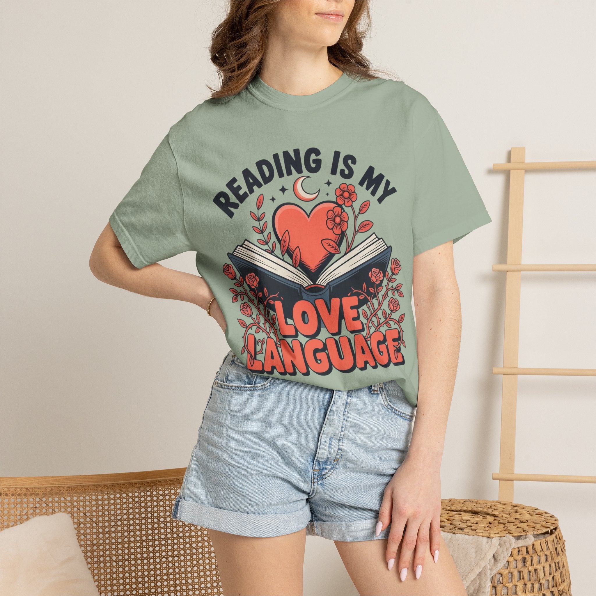 Reading Is My Love Language T-Shirt