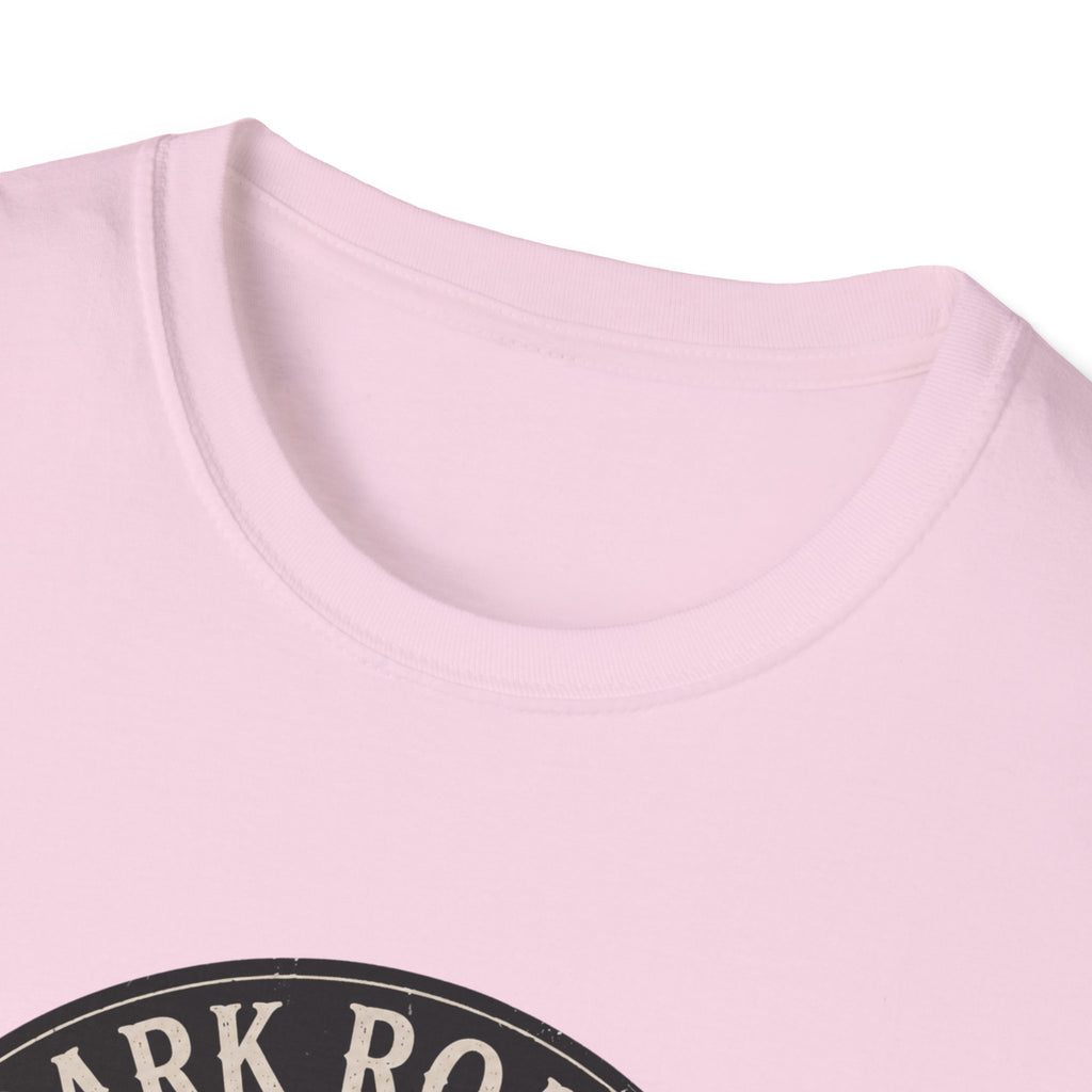 Dark Roast and Dark Romance Circle Badge T-Shirt