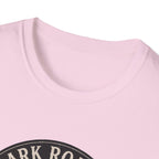 Dark Roast and Dark Romance Circle Badge T-Shirt