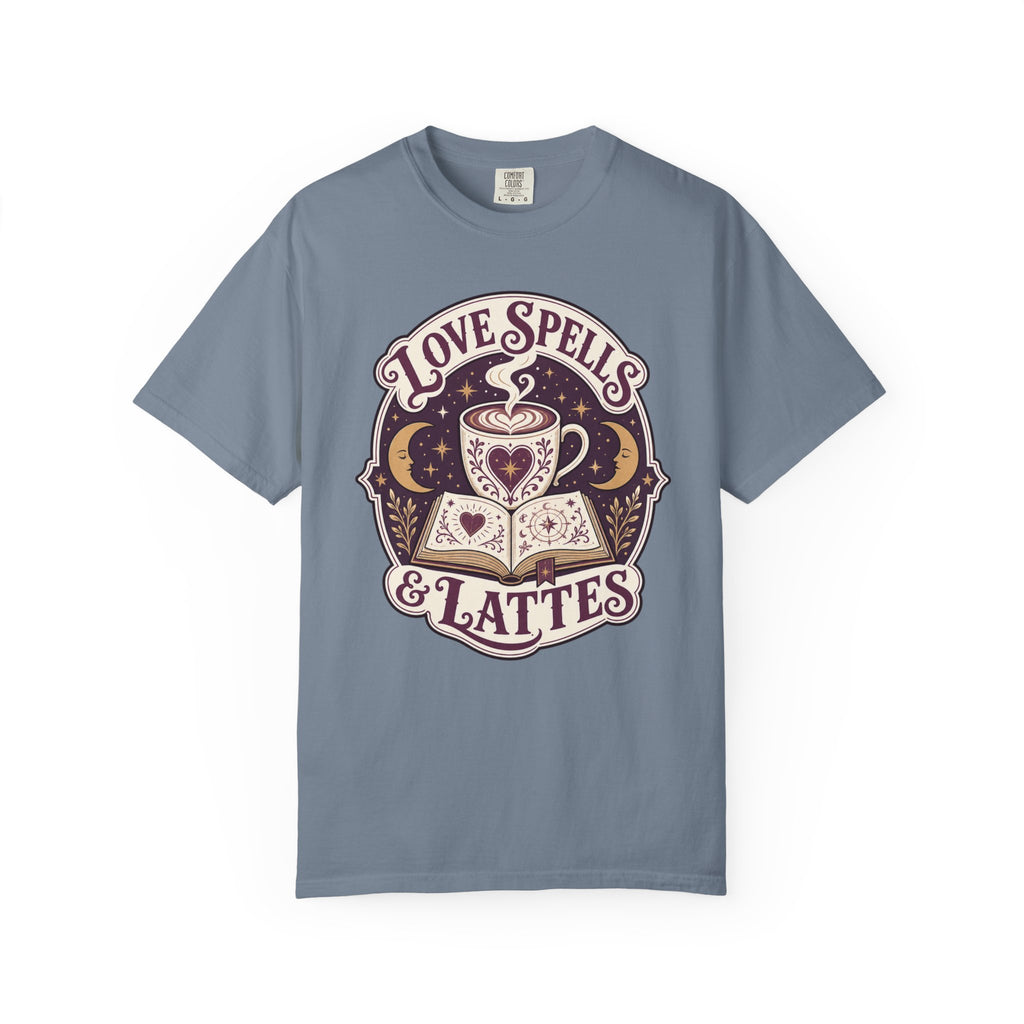Love Spells & Lattes Crest T-Shirt