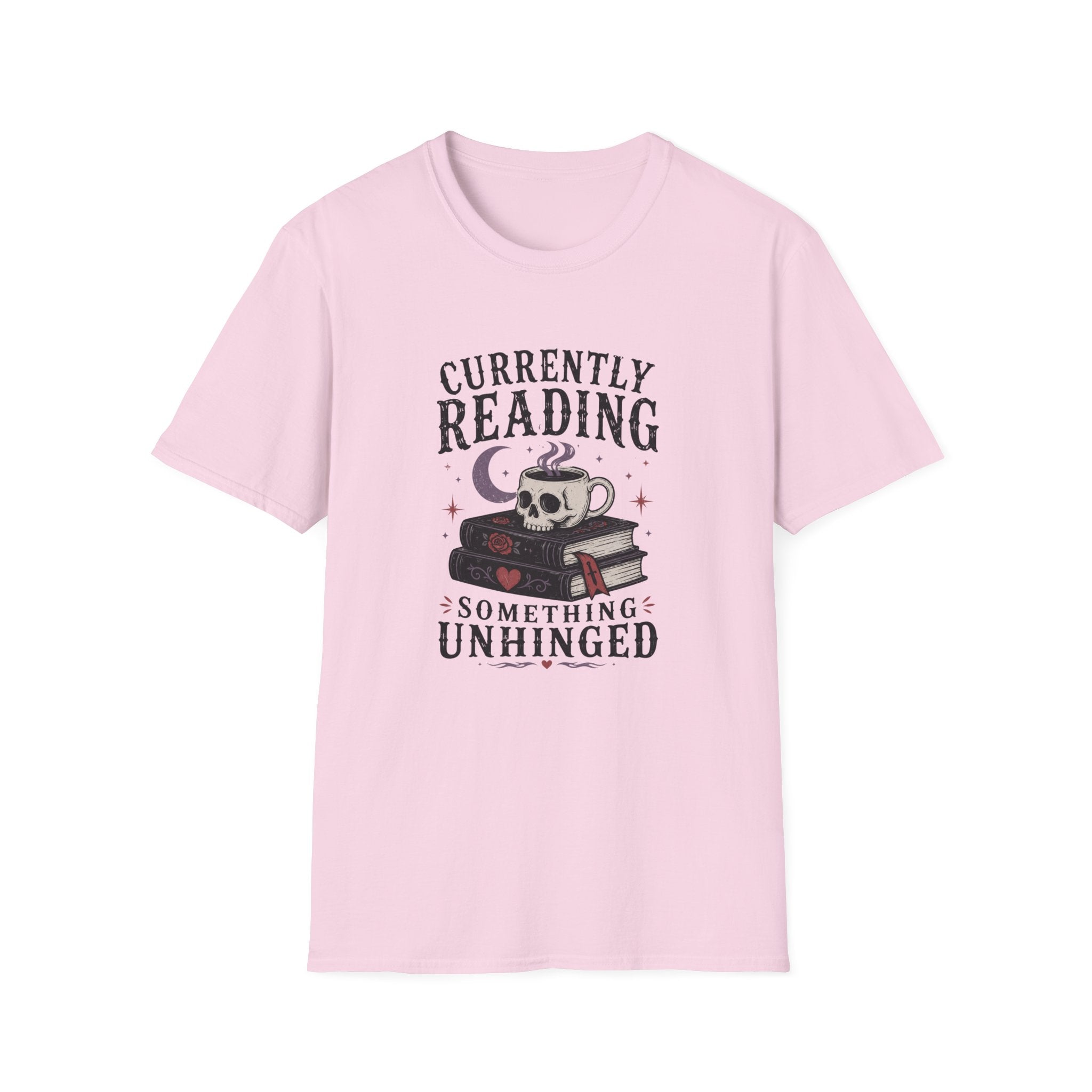 Currently Reading Something Unhinged T-Shirt