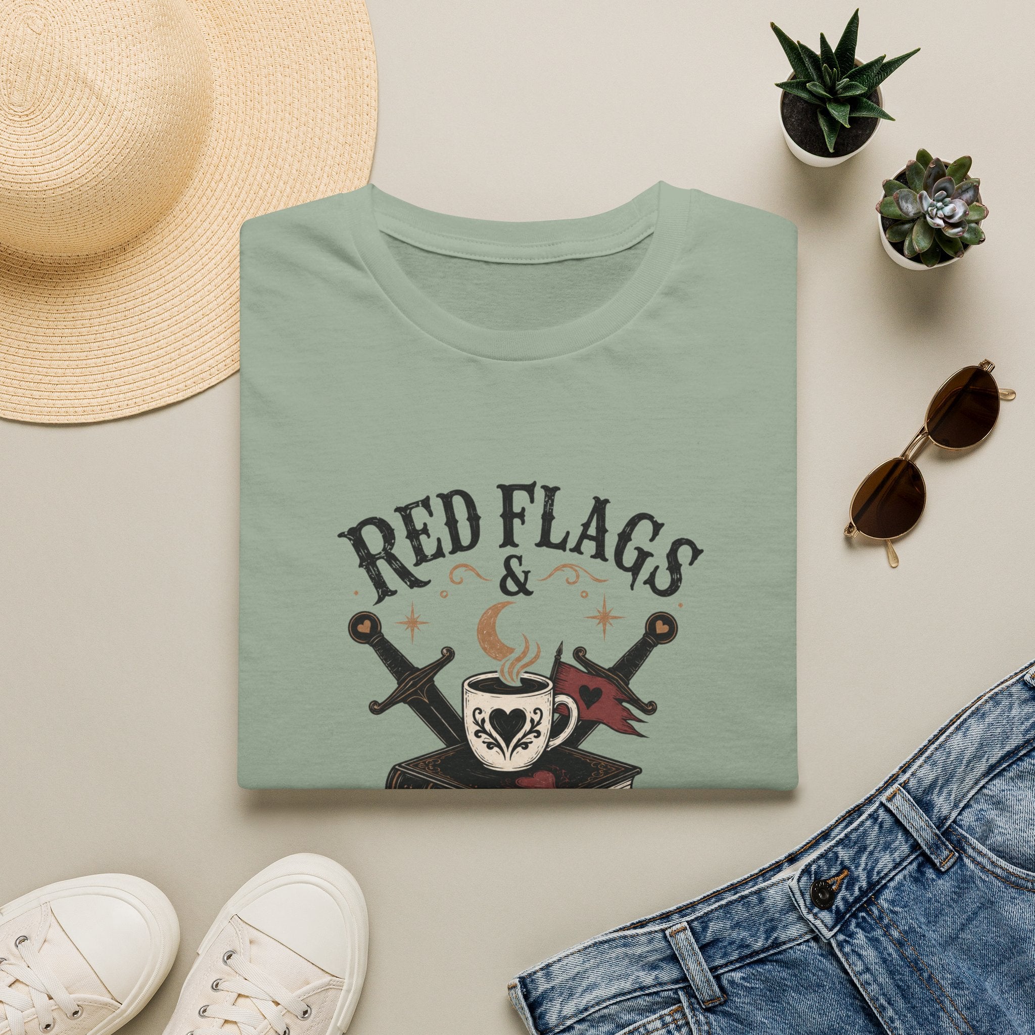 Red Flags & Reading Slumps T-Shirt