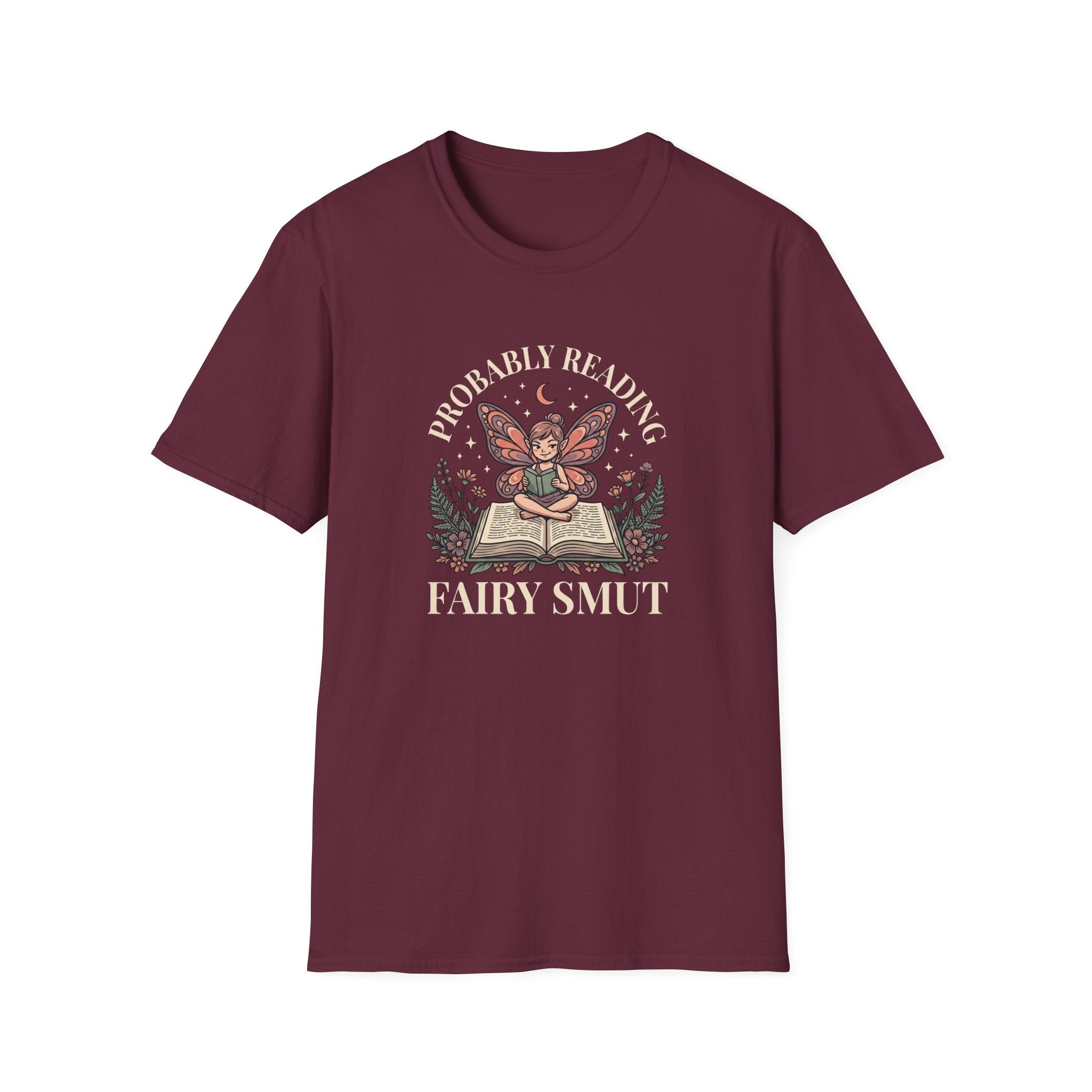 Probably Reading Fairy Smut Graphic T-Shirt