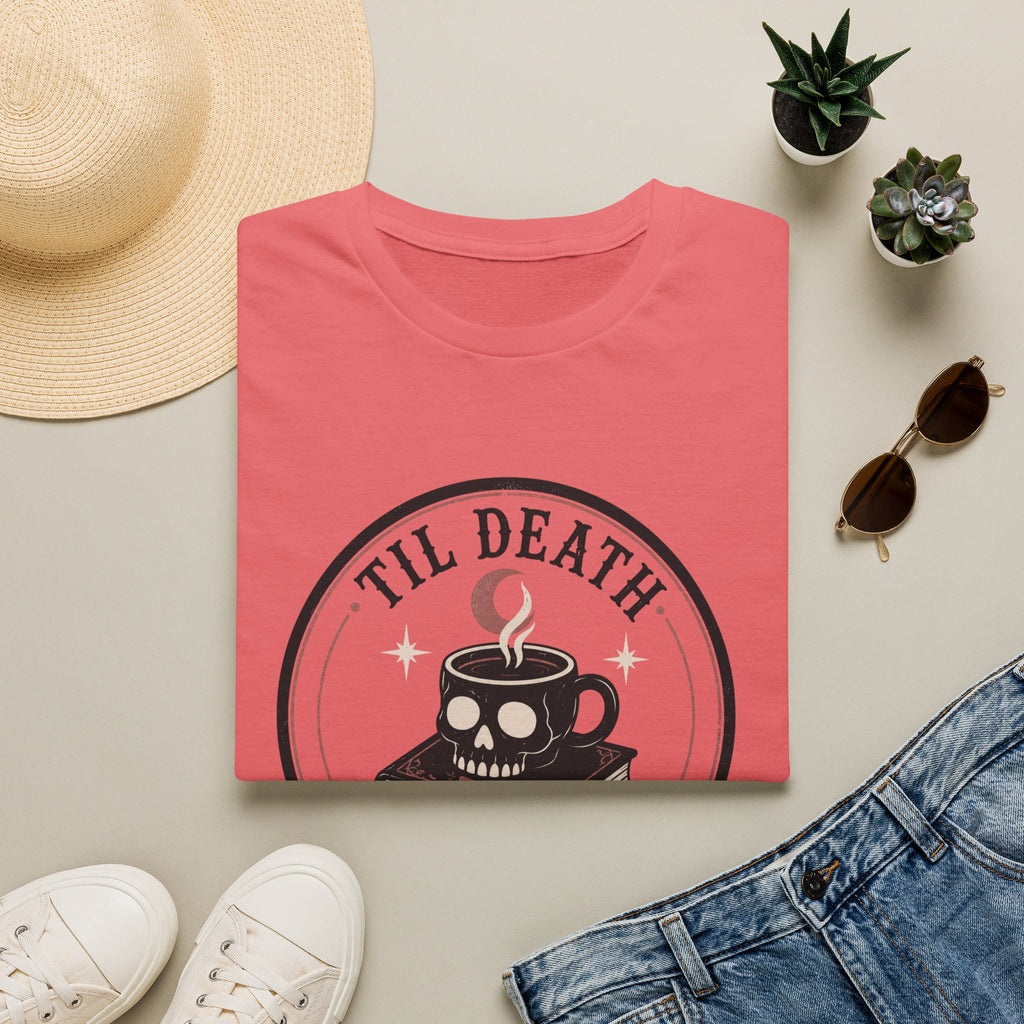 Til Death Do Us Read Circle Badge T-Shirt