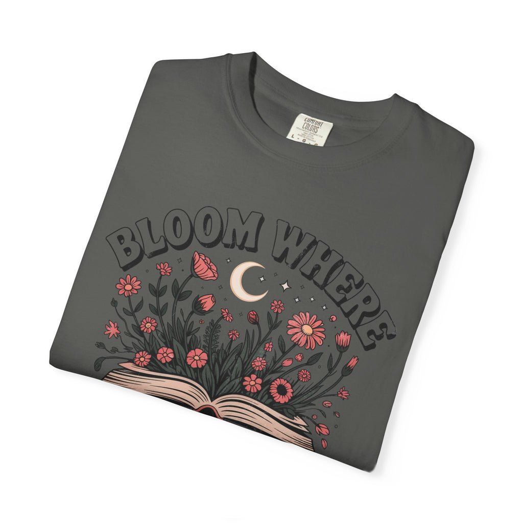 Bloom Where The Plot Thickens T-Shirt