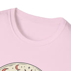 Moon Goddess Coral Graphic T-Shirt