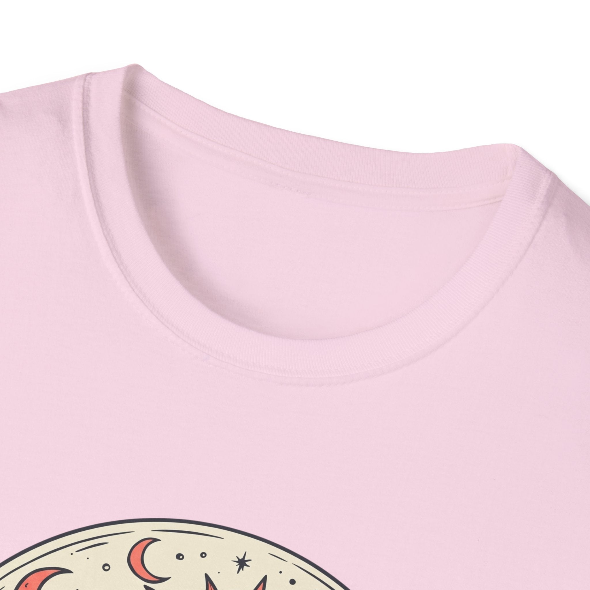Moon Goddess Coral Graphic T-Shirt