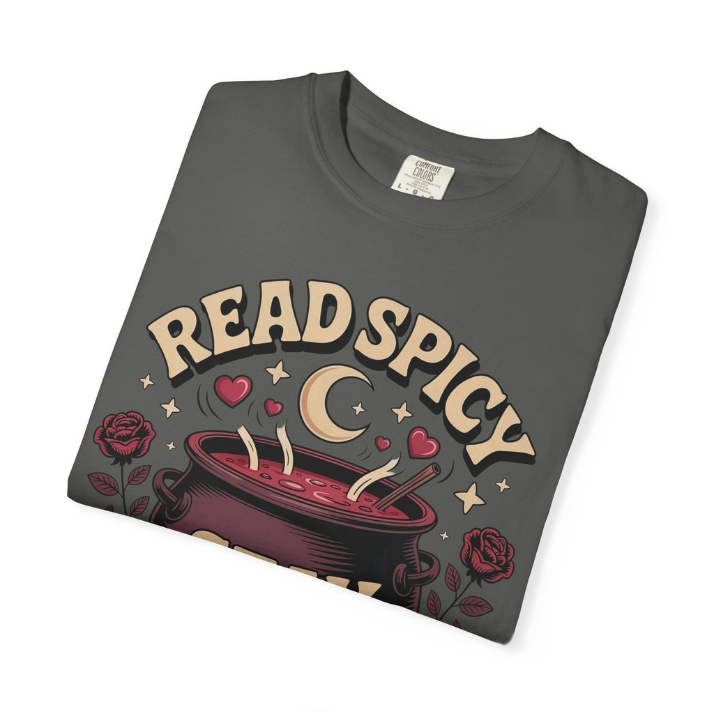 Read Spicy Stay Witchy Cauldron T-Shirt
