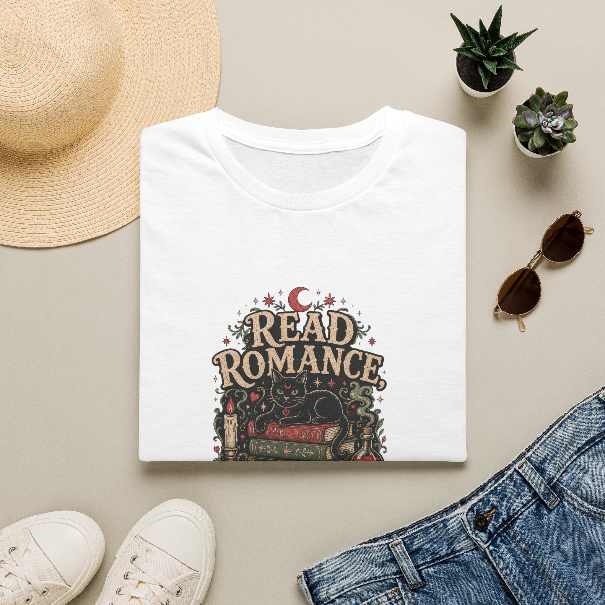 Read Romance Cast Spells T-Shirt