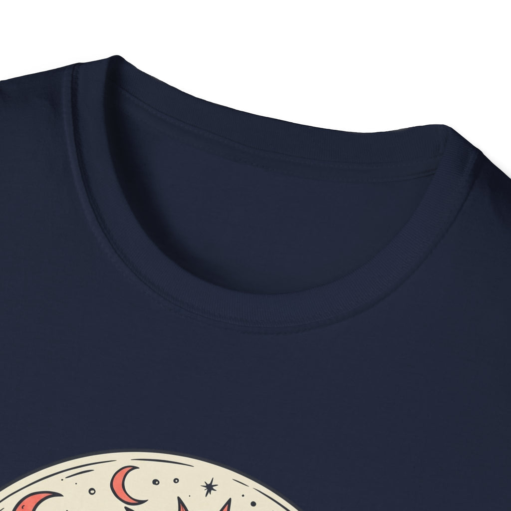Moon Goddess Coral Graphic T-Shirt