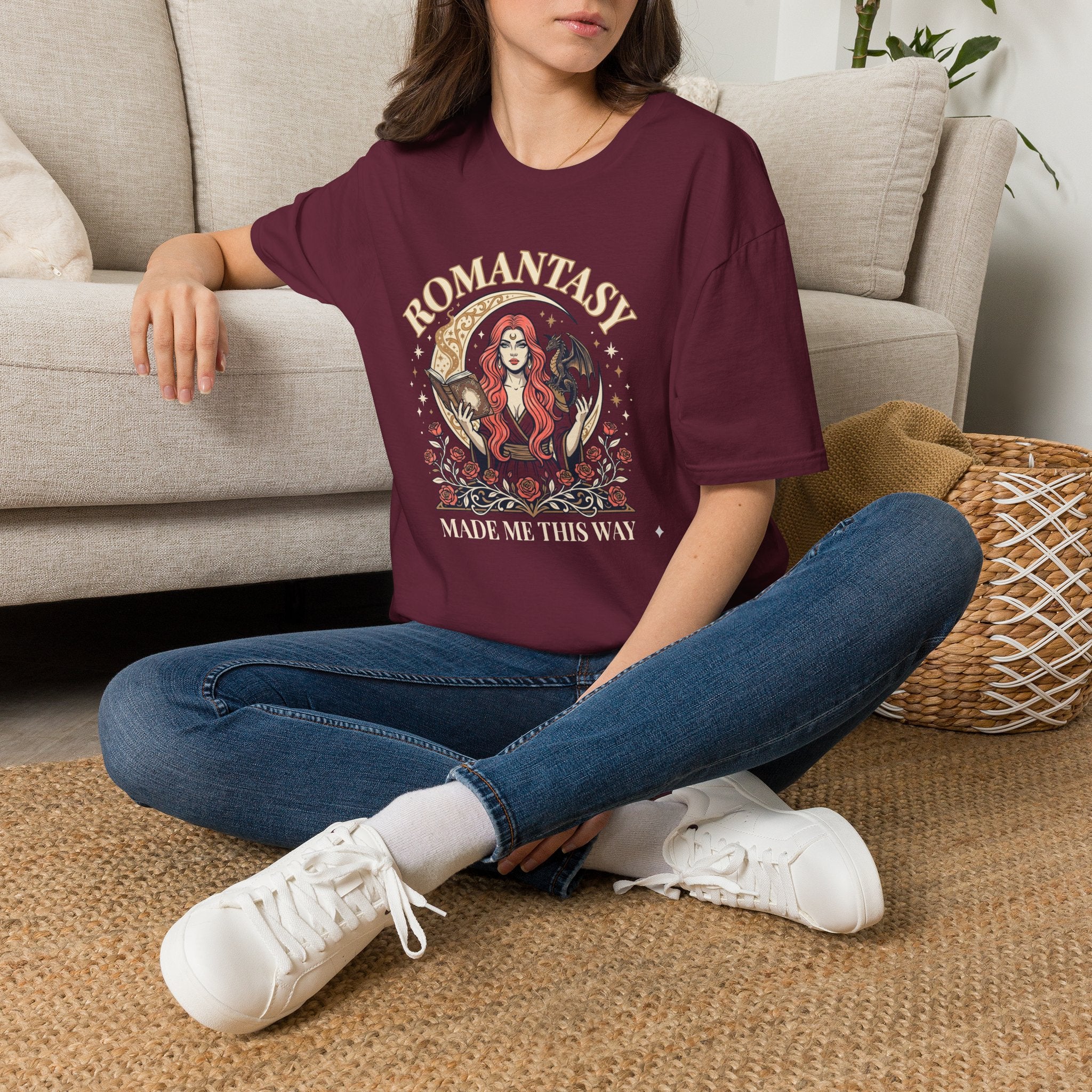 Romantasy Made Me This Way T-Shirt