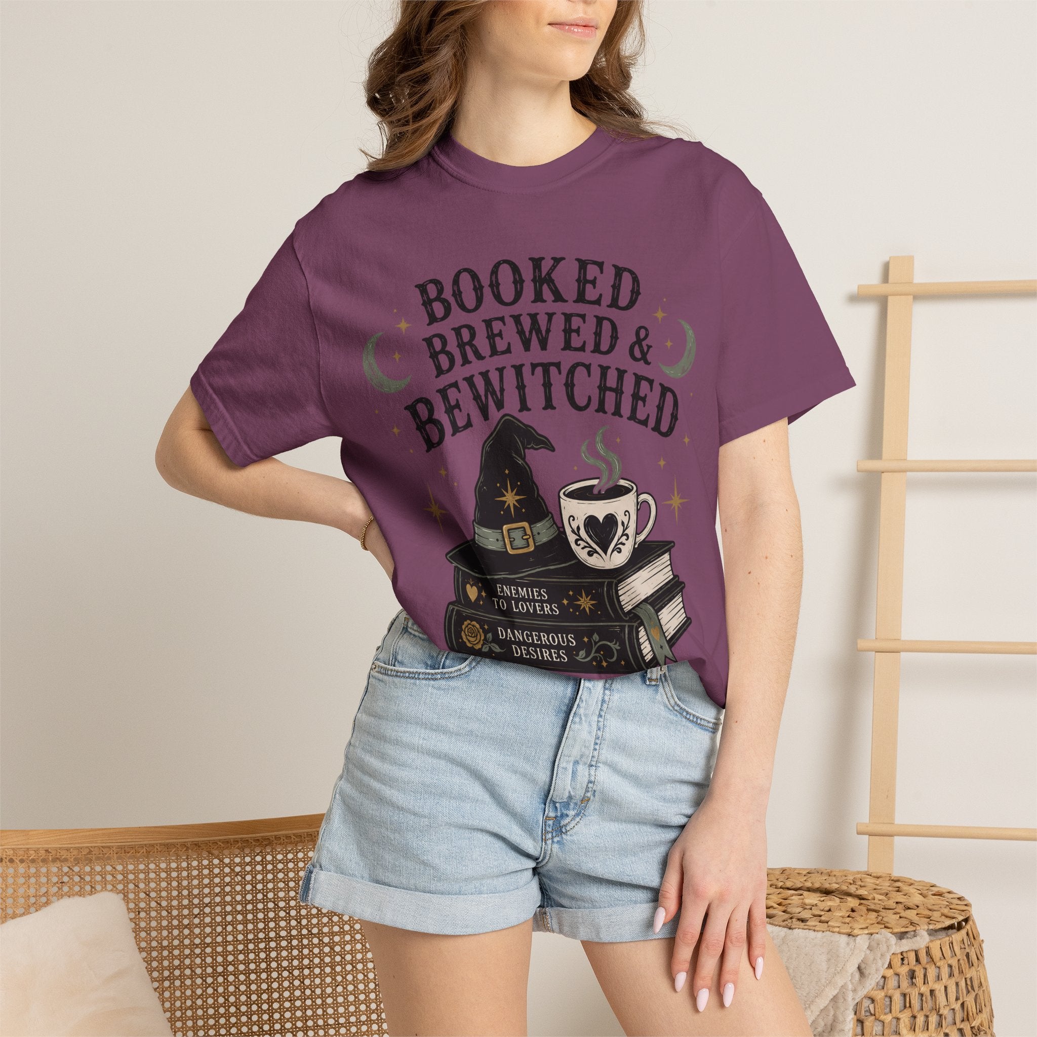 Booked Brewed & Bewitched T-Shirt