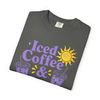 Iced Coffee & Sunshine Purple and Yellow T-Shirt