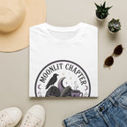 Moonlit Chapter Read After Dark Circle Badge T-Shirt