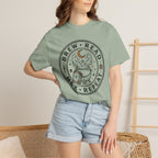 Brew Read Hex Repeat Circle Badge T-Shirt