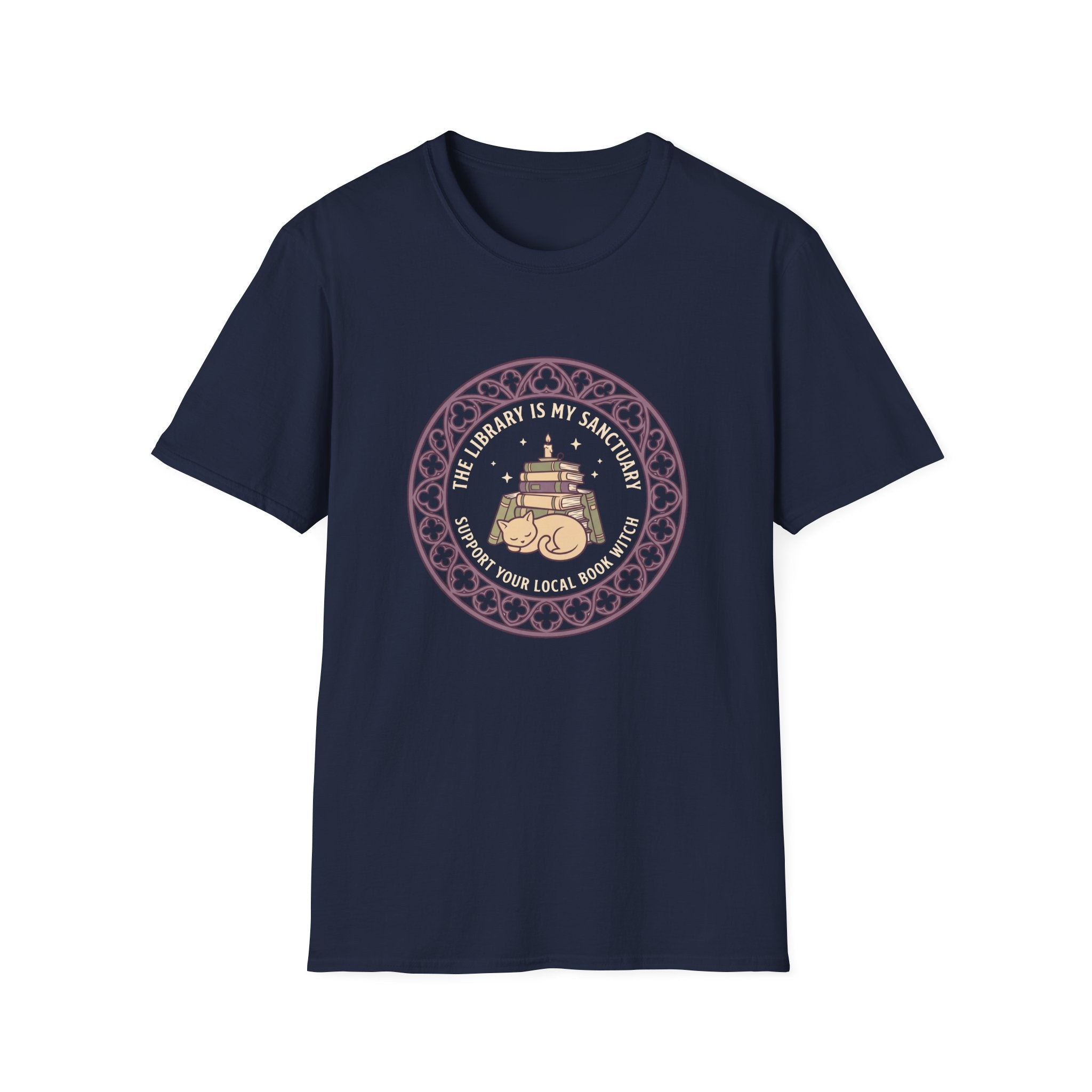 The Library is My Sanctuary T-Shirt