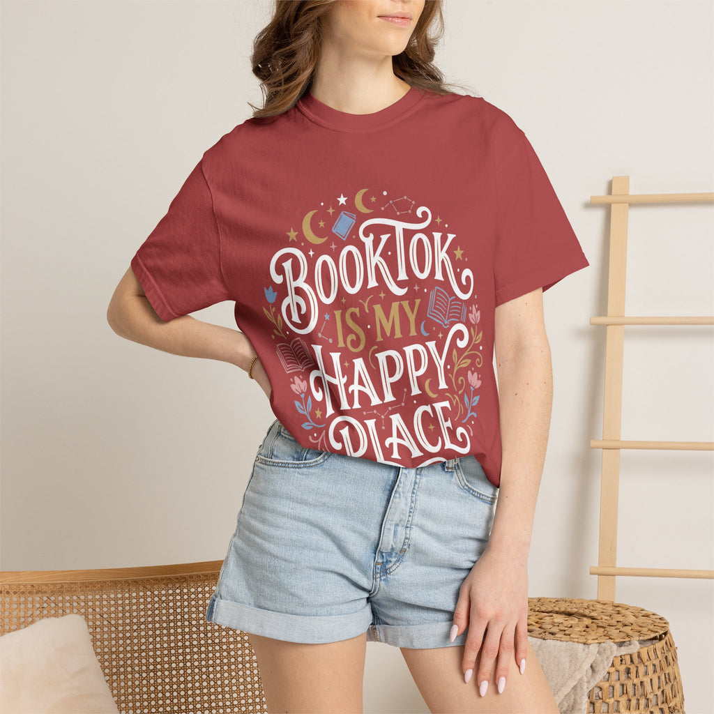 Booktok Is My Happy Place T-Shirt