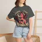 Feral For Fictional Men Poster T-Shirt