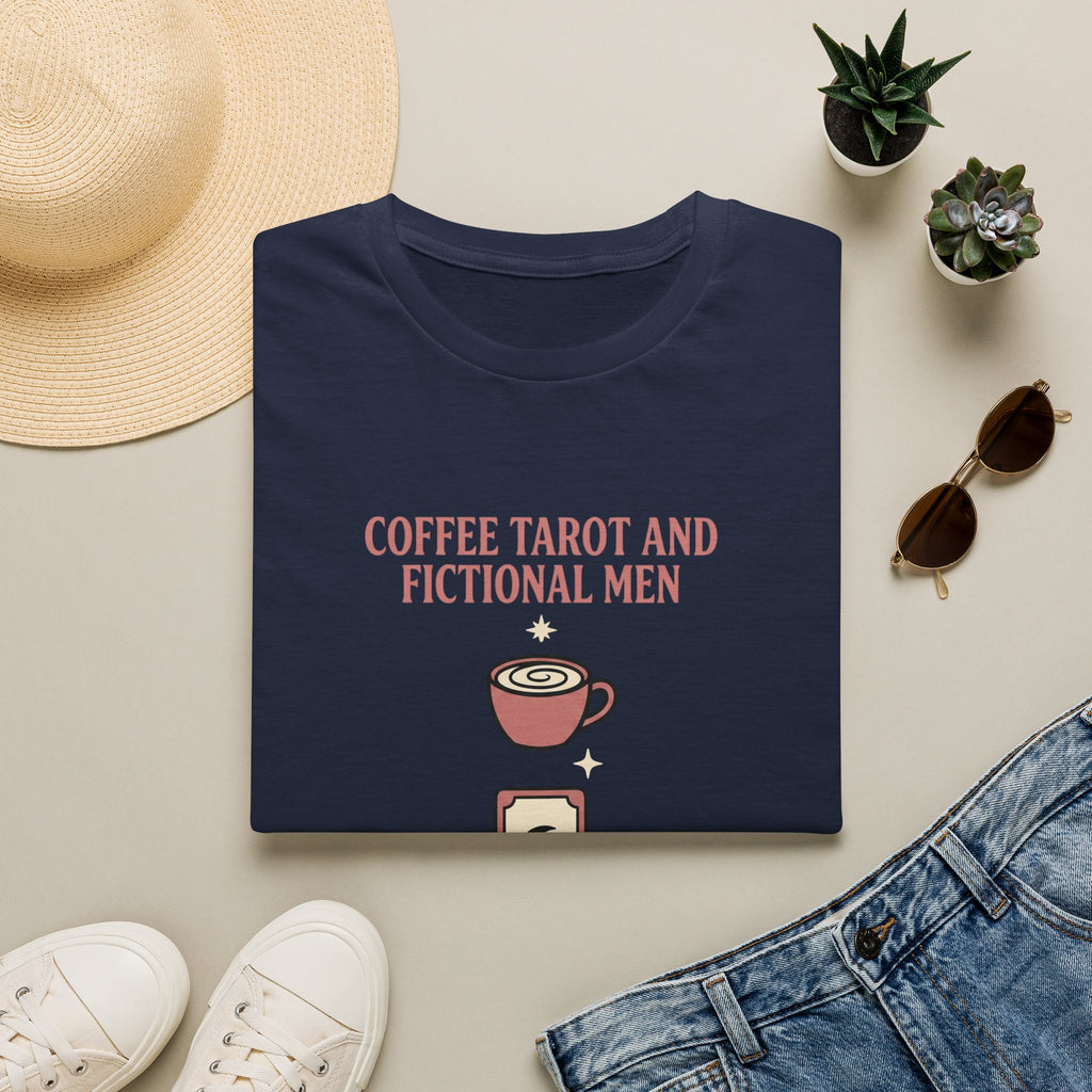 Coffee Tarot and Fictional Men T-Shirt