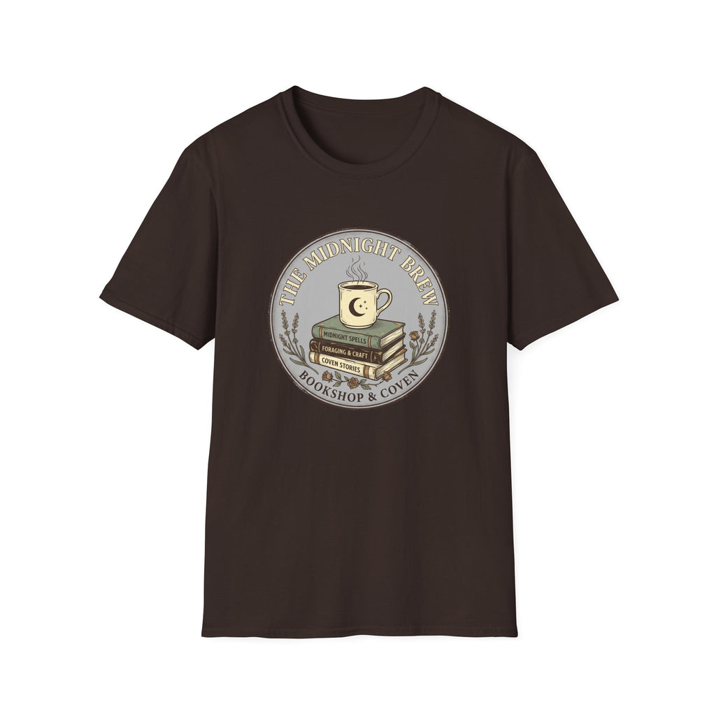 Midnight Brew Bookshop Vintage T-Shirt