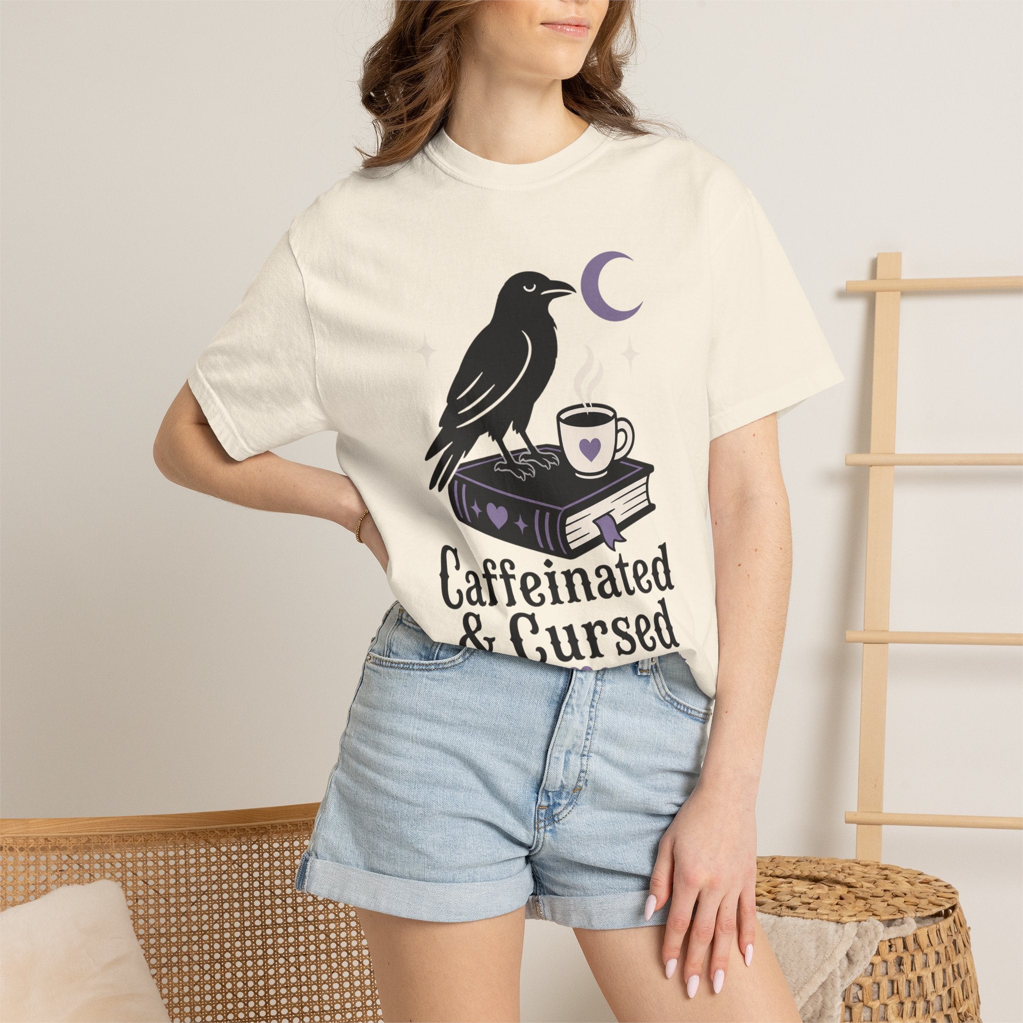 Caffeinated and Cursed T-Shirt