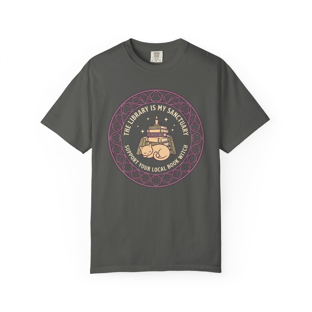 The Library is My Sanctuary T-Shirt