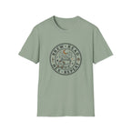 Brew Read Hex Repeat Circle Badge T-Shirt