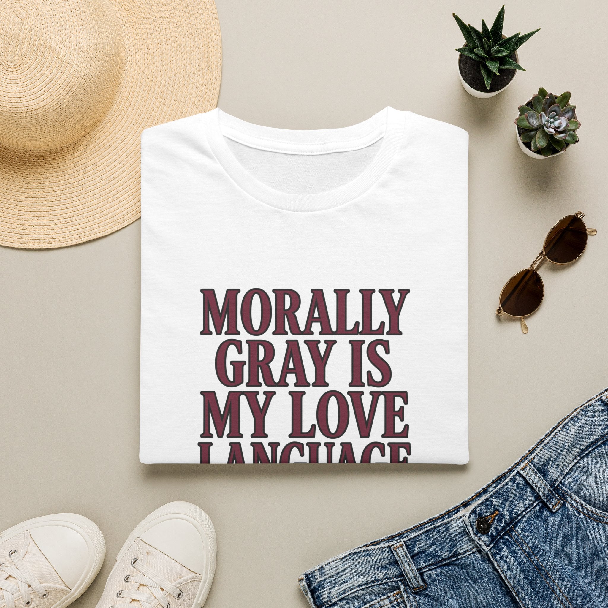 Morally Gray Is My Love Language T-Shirt