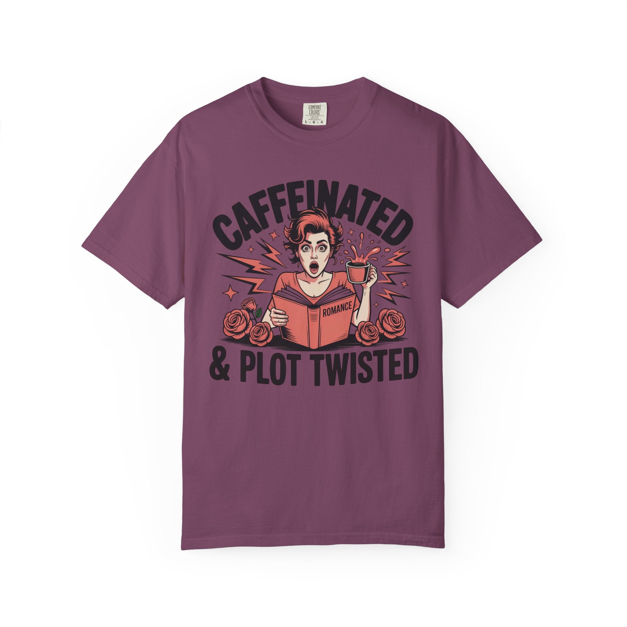 Caffeinated & Plot Twisted T-Shirt