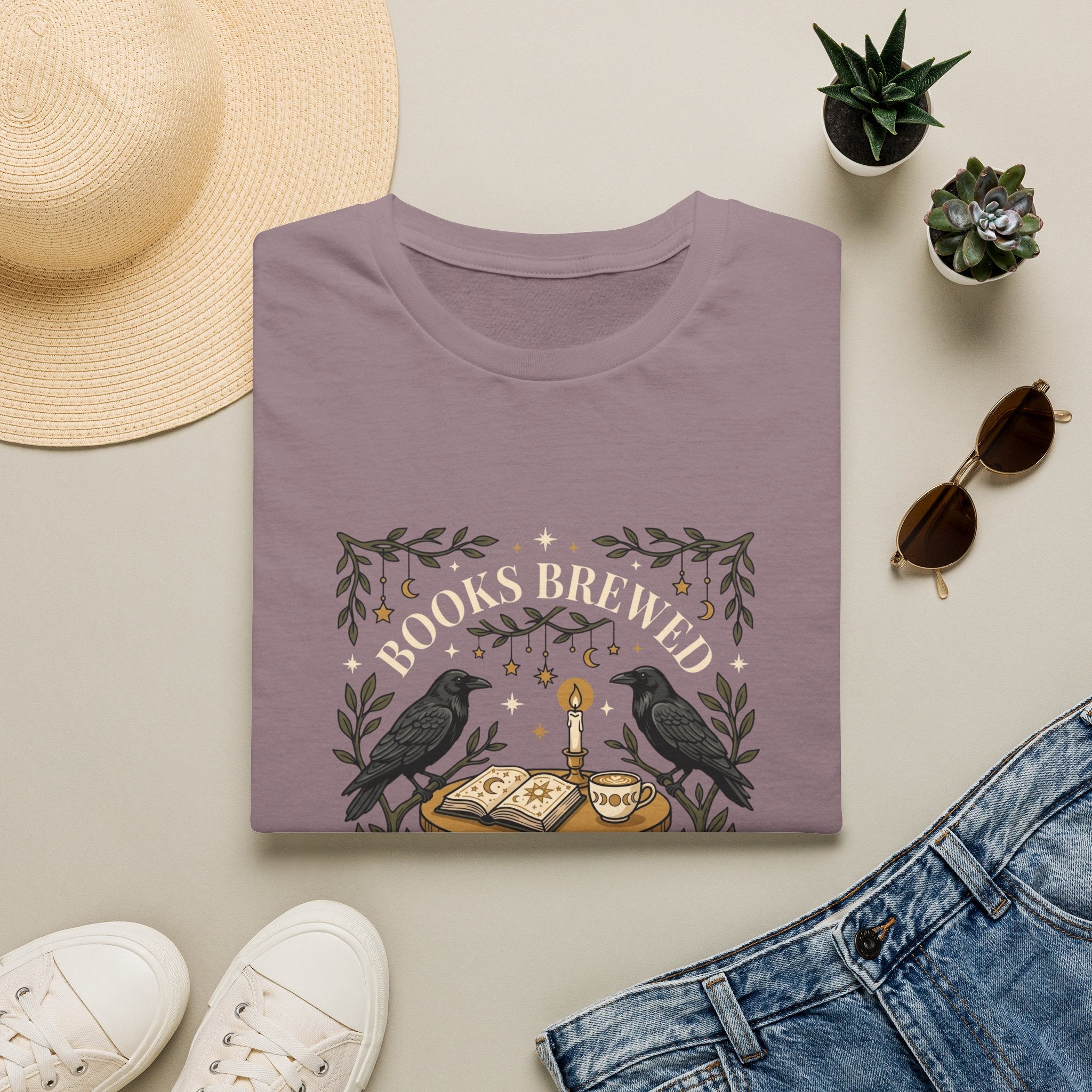 Books Brewed With Magic T-Shirt